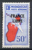 MADAGASCAR > PA N° 51 France Libre ⭐ Neuf Charnière - MLH ⭐ - Nuevos