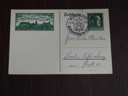 Germany Reich 1938 Nurnberg Postcard VF - Ganzsachen