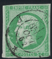 EMPIRE - N°12 - OBLITERATION CACHET T15 - PARIS - BUREAU J - 1-10-1962. - Otros & Sin Clasificación