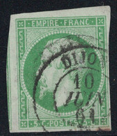 EMPIRE - N°12 - OBLITERATION CACHET T15 - DIJON - COTE D'OR - 10-6-1961 - COTE 95€. - Otros & Sin Clasificación