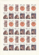 SU – 1990 – Mi. 6149-6151 Als Postfrische** ZD-Bogen MNH - Fogli Completi