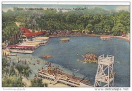 Florida Silver Springs Boat Docks And Glass Bottom Boats Curteich - Silver Springs