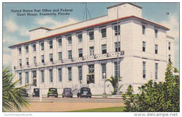 Florida Pensacola Post Office And Federal Court House 1945 - Pensacola
