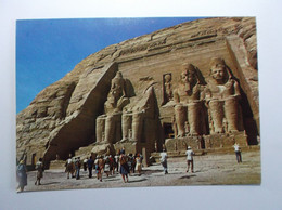 ABU SIMBEL  General View Of The Temple  Abu- Simbei - Tempel Von Abu Simbel