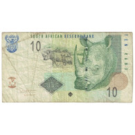 Billet, Afrique Du Sud, 10 Rand, 1999, KM:123b, B - Afrique Du Sud