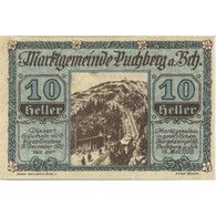 Billet, Autriche, Puchberg, 10 Heller, Gare, 1920, 1920-12-31, SPL, Mehl:FS 786a - Austria