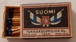 SUOMI,OLD MATCHBOXE - Boites D'allumettes