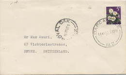 NEW ZEALAND 1962 COVER To Switzerland @D1663 - Cartas & Documentos