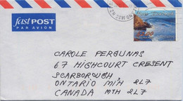 NEW ZEALAND 2003 COVER To Canada @D800 - Cartas & Documentos
