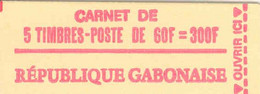 GABON Booklet/carnet 6, 2003 Minerals - Gabon (1960-...)
