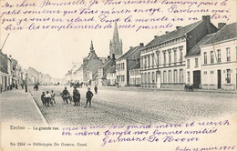 EECLOO - La Grande Rue - Carte Animée Et Circulé En 1905 - Eeklo