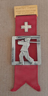 Swiss Army EKSV 1975 SFTPC VOLKSSCHIESSEN TIR POPULAIRE, Shooting Medal - Pin - Militaria