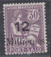 PORT SAID - N° 42 X - Unused Stamps