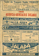 Agenda-annuaire Delmas 1945 Gironde. - Collectif - 1945 - Blank Diaries