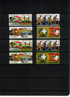 Burundi 1974 Centenary Of UPU Perforated Set Postfrisch / MNH - UPU (Union Postale Universelle)