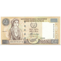 Billet, Chypre, 1 Pound, 2004, 2004-04-01, KM:60d, NEUF - Zypern
