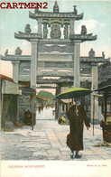 CHINE CHINA AMOY CHINESE MONUMENT PHOTO BY A. SUN 1900 - China