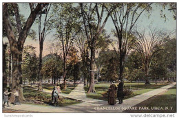 New York Utica Chancellor Square Park 1913 - Utica