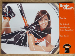 Card Sabrina Stultiens - Team Brainwash - 2011 - Cycling - Cyclisme - Ciclismo - Wielrennen - Women Netherlands - Cyclisme