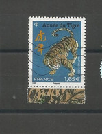 Nouveautés   Année Du Tigre   Bleu                                    (clasbrunyver1)) - Used Stamps