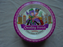 Vintage - Boite En Tôle Publicitaire Quality Street Mackintosh's England - Chocolat