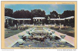 Indiana Fort Wayne Sunken Garden In Lakeside Park Dexter Press - Fort Wayne