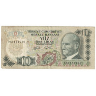 Billet, Turquie, 100 Lira, 1972, 1972-05-15, KM:189a, TB+ - Turchia