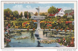 Rhode Island Providence Nock's Fountain Roger Williams Park - Providence