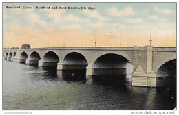 Connecticut  Hartford And East Hartford Bridge 1910 - Hartford