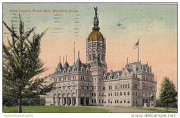 Connecticut  Hartford State Capitol South Side 1914 - Hartford