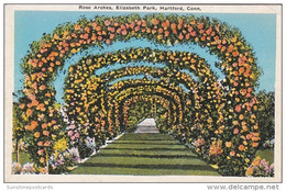 Connecticut Hartford Rose Arches In Elizabeth Park - Hartford