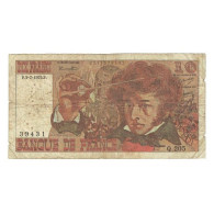 France, 10 Francs, Berlioz, 1975, Q.205, AB, Fayette:63.11, KM:150b - 10 F 1972-1978 ''Berlioz''