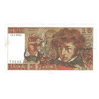 France, 10 Francs, Berlioz, 1976, Y.279, SUP+, Fayette:63.16, KM:150c - 10 F 1972-1978 ''Berlioz''