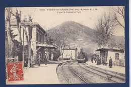 CPA [42] Loire Vorey Sur Arzon Gare Station Chemin De Fer Train - Autres & Non Classés