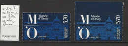 VARIETE FRANCAISE N° YVERT   2451 - Unused Stamps