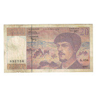 France, 20 Francs, Debussy, 1997, A.054, AB, Fayette:66ter.02A54, KM:151i - 20 F 1980-1997 ''Debussy''