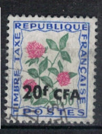 REUNION        N°  YVERT : TAXE 52 OBLITERE       ( OB   10 / 08 ) - Timbres-taxe