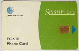 Antigua EC$10 First Smart Card - Antigua And Barbuda