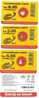 Latvia GSM Prepaid Cards Used Gold Fish CHRISTMAS LOTERIA LOT 3 PCS - Latvia