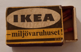 IKEA,OLD MATCHBOXE - Boites D'allumettes
