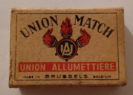 BRUSSELS,UNION MATCH,OLD MATCHBOXE - Boites D'allumettes