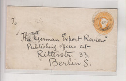 INDIA CALCUTTA 1905 Nice   Postal Stationery Cover To Germany - Briefe