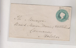 INDIA  1887 Nice   Postal Stationery Cover - Briefe