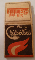 ROMANIA,SCANTEIA NEWS PAPER/ CHIBRITURI PLIC,STICKS,OLD MATCHBOOK,BOOKMATCHES - Boites D'allumettes