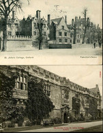 Oxford St John's College 2 Postcards - Oxford