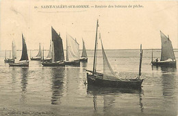 Sv 80 SAINT VALERY SUR SOMME - Rentrée Des Bateaux De Pêche - Saint Valery Sur Somme