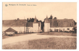 Montignies Saint St Christophe Ferme Du Chateau 1956 Non Circulée Editeur Publicité Sturbois - Erquelinnes
