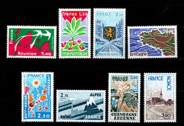 FRANCE - 1977 - YT N° 1914 / 1921 - ** - Régions - TB - Sonstige & Ohne Zuordnung