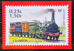 France 2022 - Carte Postale Pré-timbrée  - Locomotive CRAMPTON - Prêts-à-poster:  Autres (1995-...)