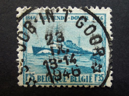 Belgie Belgique - 1946 - OPB/COB  N° 725a  (1 Values) Mailboot Prins Boudewijn - Obl. St. Job In't Goor 1946 - Used Stamps